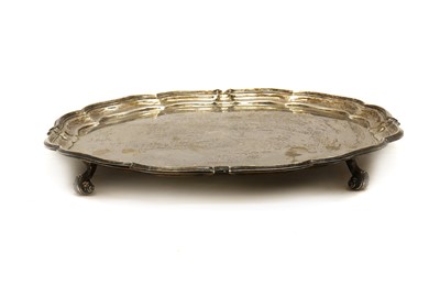 Lot 75 - A silver slaver