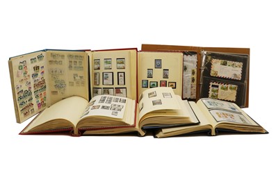 Lot 341 - Seven stamp albums