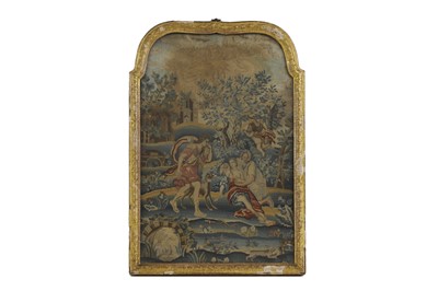 Lot 421 - A large needlework picture