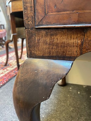 Lot 84 - A George I walnut and marquetry chest on stand