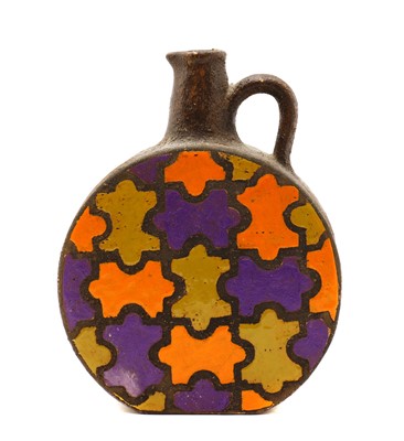 Lot 153 - A Bitossi pottery 'Puzzle' jug
