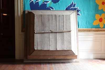Lot 242 - A painted pine canopy