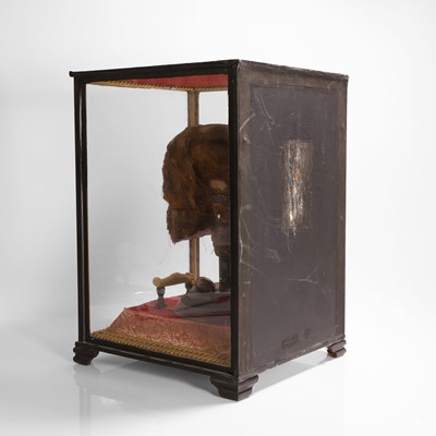 Lot 58 - A replica Egyptian mummy's head