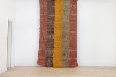 Lot 231 - A flat-weave cicim kilim