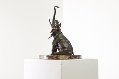 Lot 341 - A cold-painted bronze figure by Franz Bergmann (1861-1936)