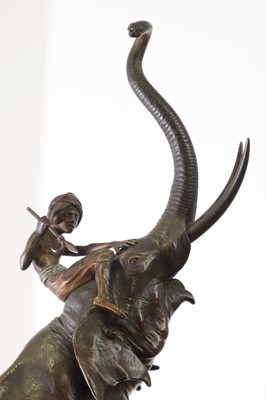Lot 341 - A cold-painted bronze figure by Franz Bergmann (1861-1936)