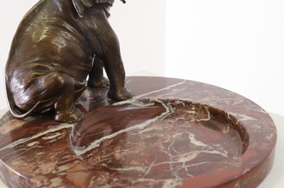 Lot 341 - A cold-painted bronze figure by Franz Bergmann (1861-1936)