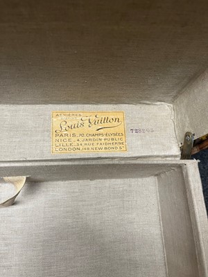 Lot 349 - A Louis Vuitton monogrammed canvas trunk