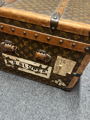 Lot 349 - A Louis Vuitton monogrammed canvas trunk