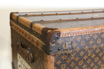 Lot 349 - A Louis Vuitton monogrammed canvas trunk
