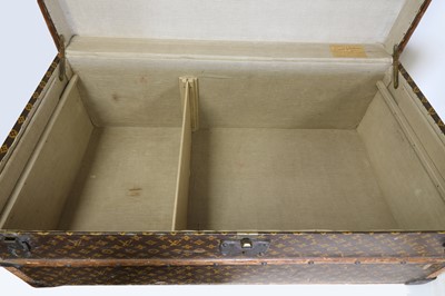 Lot 349 - A Louis Vuitton monogrammed canvas trunk