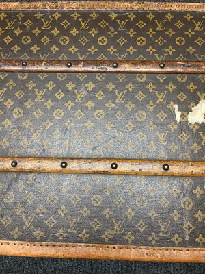 Lot 349 - A Louis Vuitton monogrammed canvas trunk