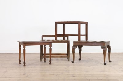 Lot 480 - Four various luggage racks