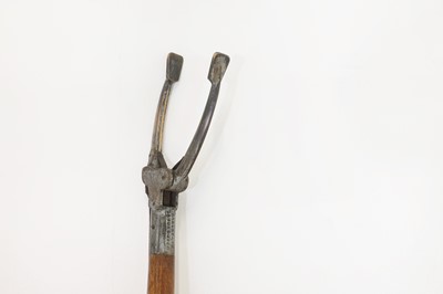Lot 482 - An ash haberdasher's grab by Hargreaves of Manchester