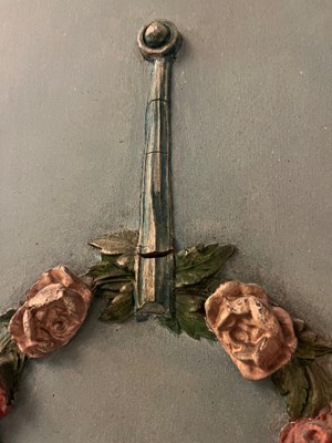 Lot 290 - A Louis XVI-style painted beech armoire