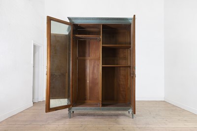 Lot 290 - A Louis XVI-style painted beech armoire