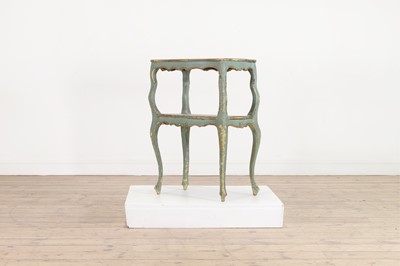 Lot 292 - A Louis XVI-style painted pine étagère