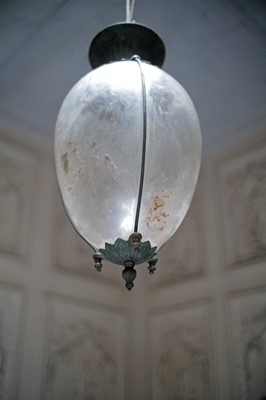 Lot 69 - A porch lantern