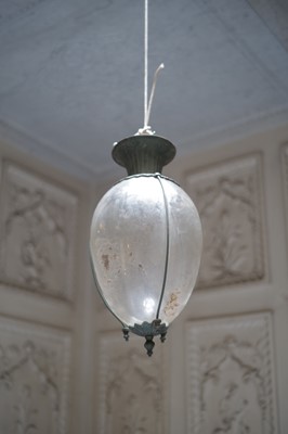 Lot 69 - A porch lantern