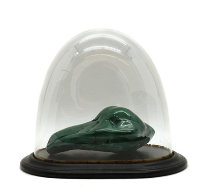 Lot 307 - A polished malachite block