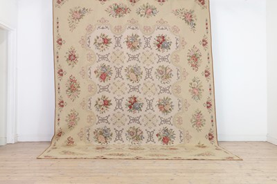 Lot 193 - A Regency-style needlepoint carpet