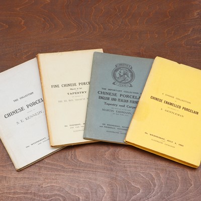 Lot 334 - A collection of four illustrated auction catalogues