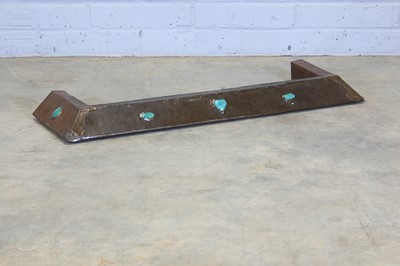 Lot 70 - An Arts and Crafts copper fender