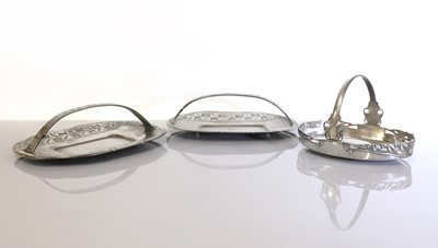 Lot 79 - Two Arts and Crafts Tudric pewter cake stands