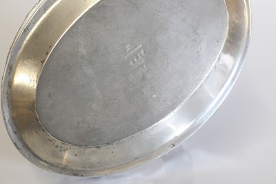 Lot 79 - Two Arts and Crafts Tudric pewter cake stands