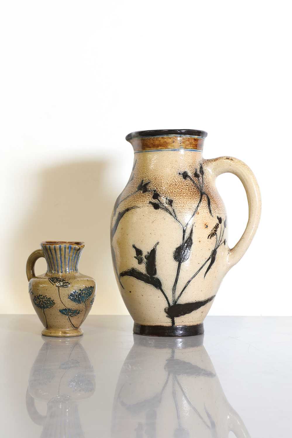 Lot 52 - A Martin Brothers' stoneware jug