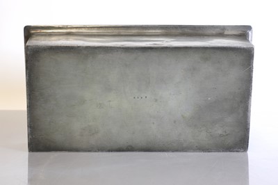 Lot 75 - A Tudric pewter and enamelled cigar box