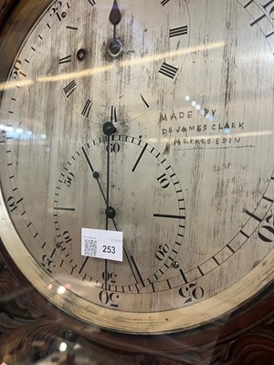 Lot 253 - A mahogany regulator clock by Sir James Clark (1788-1870)