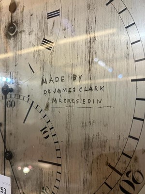 Lot 253 - A mahogany regulator clock by Sir James Clark (1788-1870)