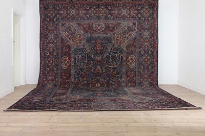 Lot 253 - A Persian wool rug