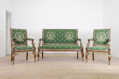 Lot 444 - An Empire-style salon suite