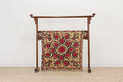 Lot 78 - An embroidered suzani panel