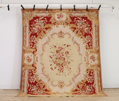 Lot 375 - An Aubusson style carpet