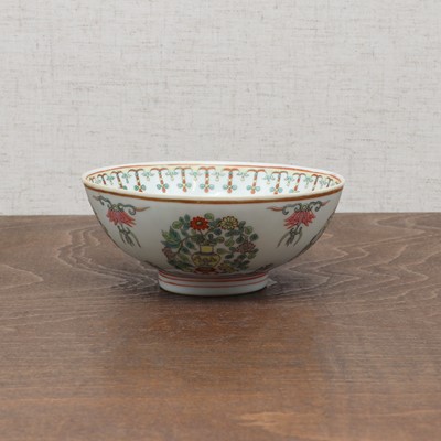 Lot 66 - A Chinese famille rose bowl
