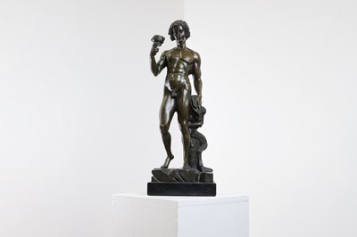 Lot 195 - A bronze reduction after Michaelangelo