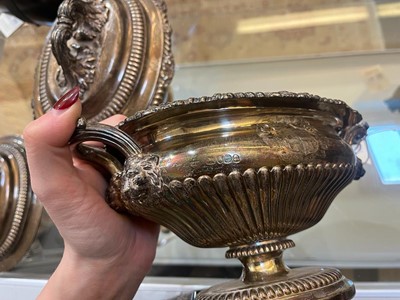Lot 329 - A pair of George III silver tureens