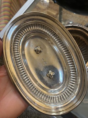Lot 329 - A pair of George III silver tureens