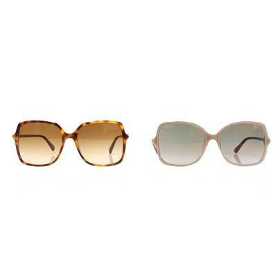 Lot 1525 - A pair of Gucci faux tortoiseshell framed sunglasses