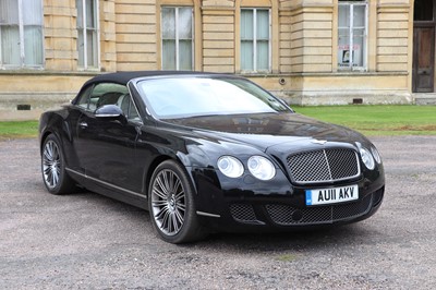 Lot 439 - 2011 Bentley Continental GTC Speed A
