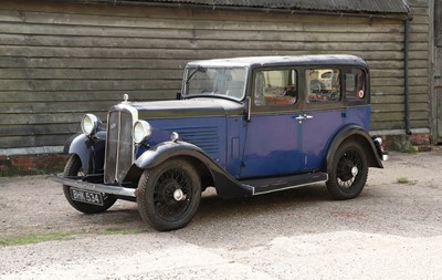 Lot 3 - 1934 BSA 10 Saloon