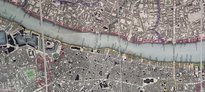 Lot 58 - LONDON MAP: GREENWOOD, John & Christopher