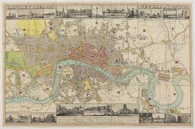 Lot 107 - LONDON MAP: LANGLEY, Edward & William BELCH