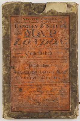 Lot 105 - LONDON MAP: LANGLEY, Edward & William BELCH