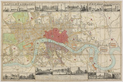 Lot 105 - LONDON MAP: LANGLEY, Edward & William BELCH