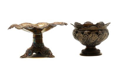 Lot 1 - A Victorian silver comport