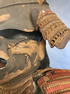 Lot 114 - A Japanese gusoku (composite armour)